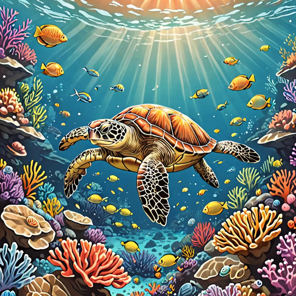 Talia and the Coral Reef Cleanup
