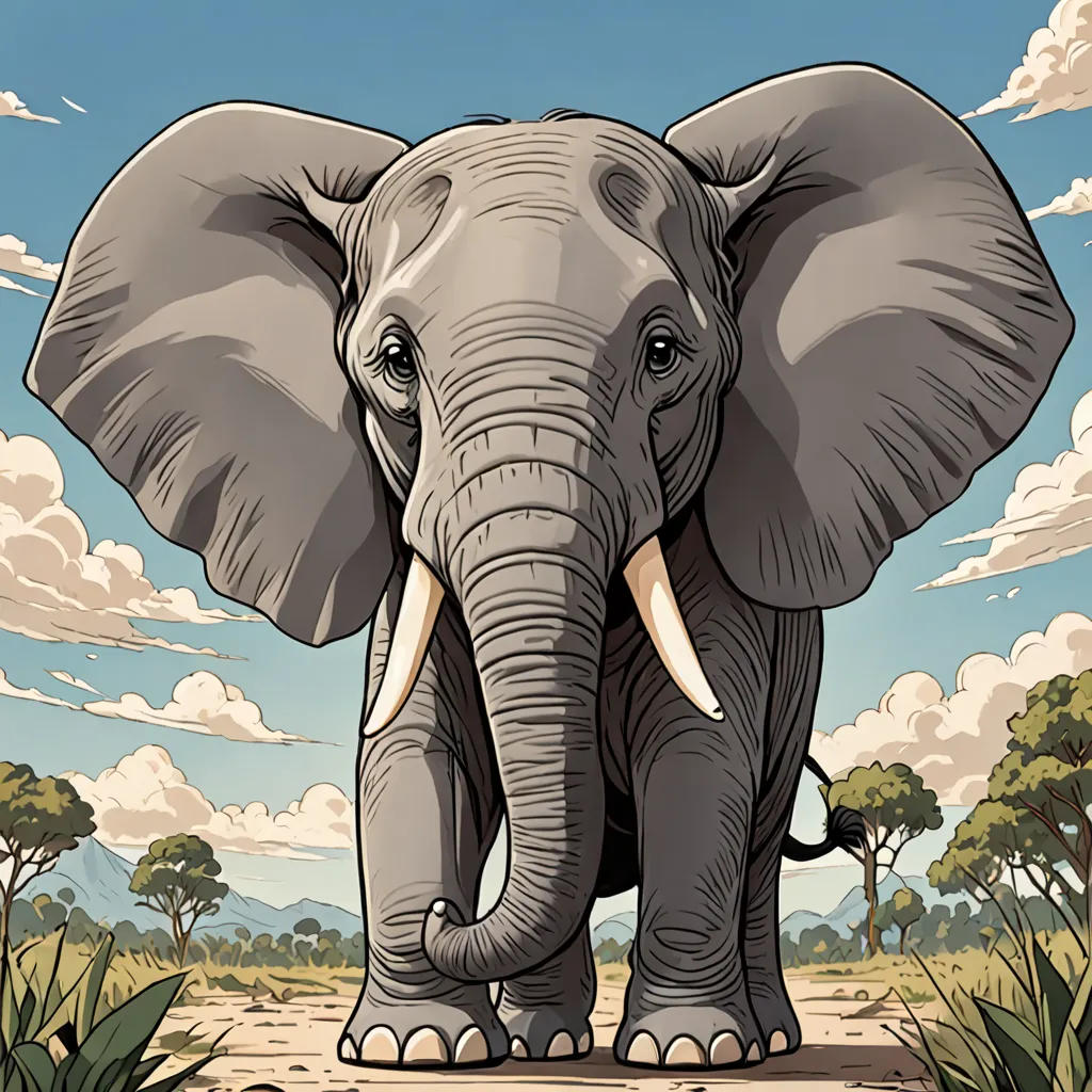 Elfo the Elephant Who Dreamed of Flying