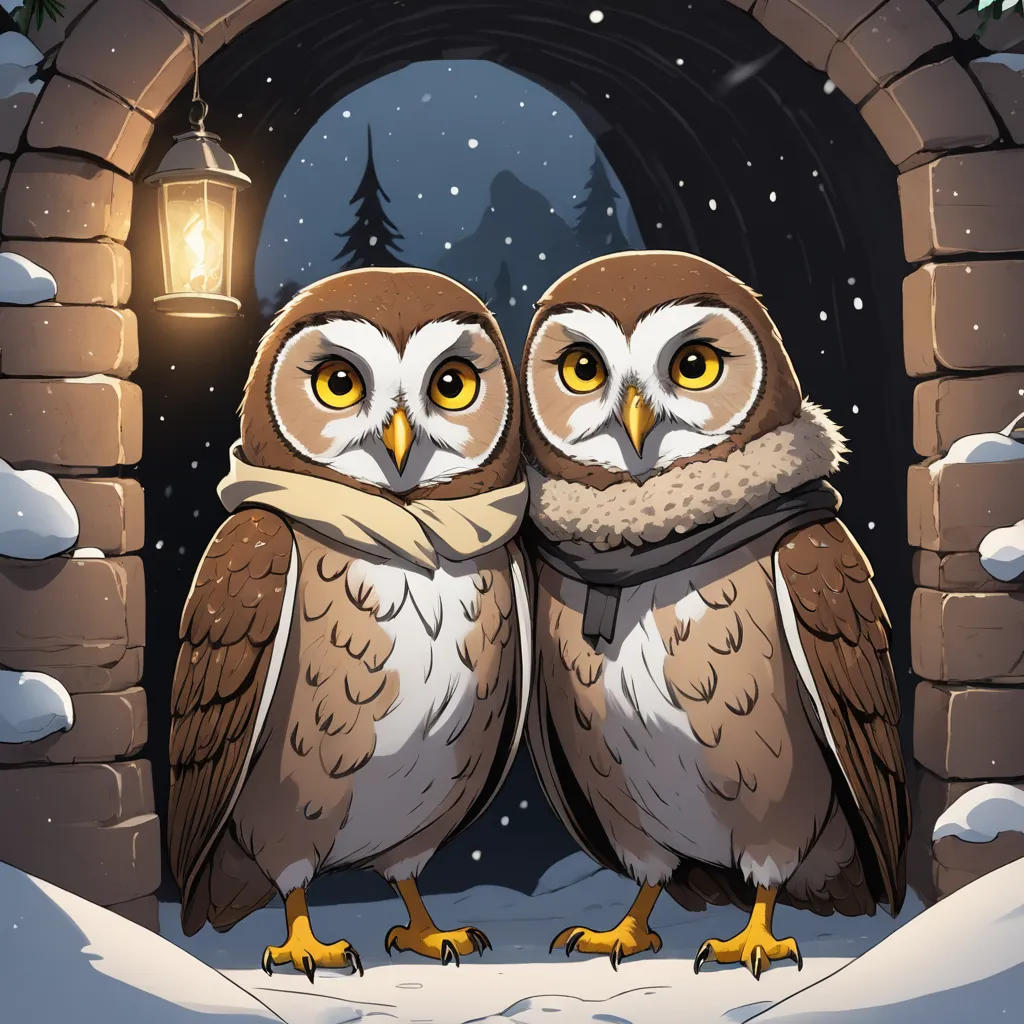 The Wise Owl and the Diligent Moles