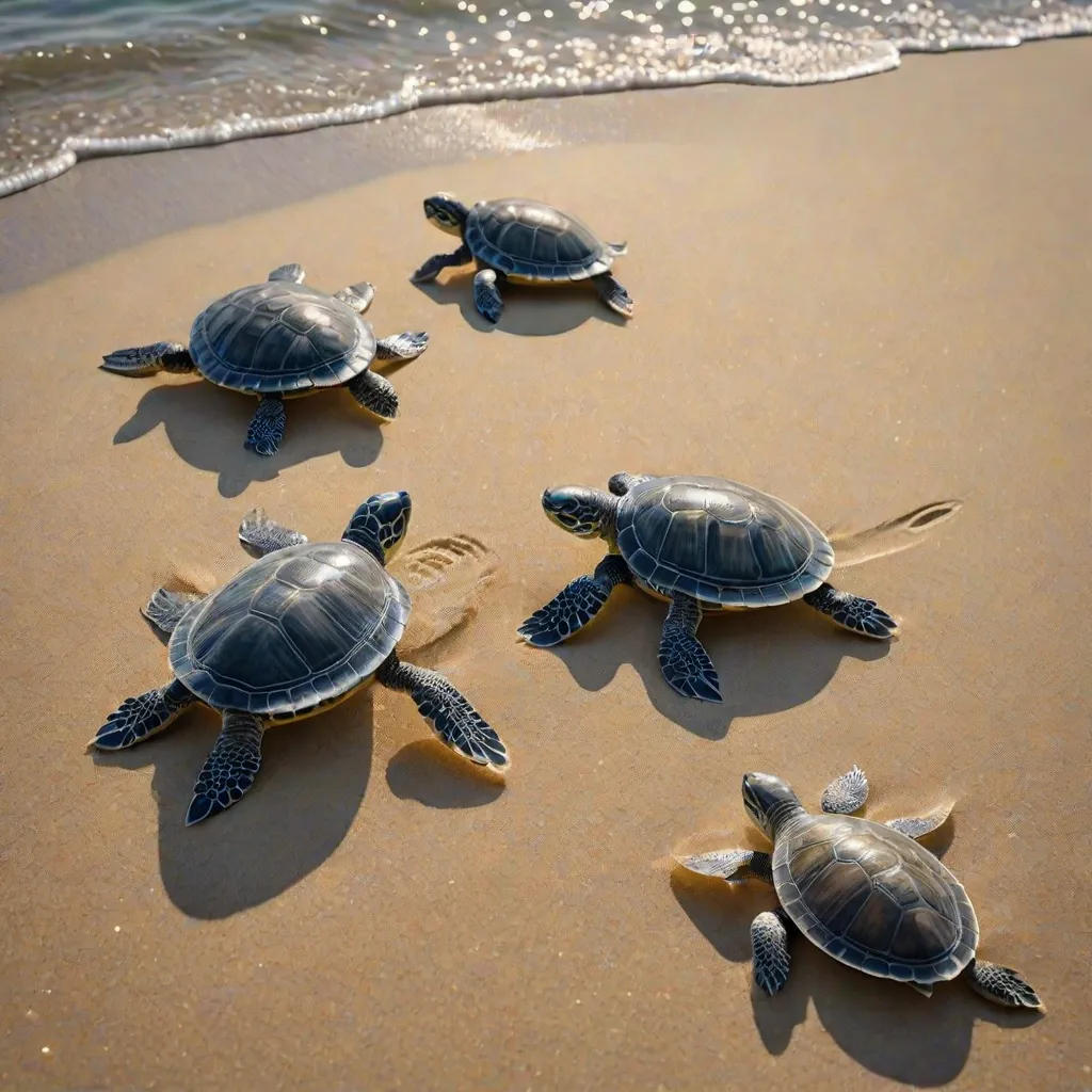 The Journey of the Hatchlings