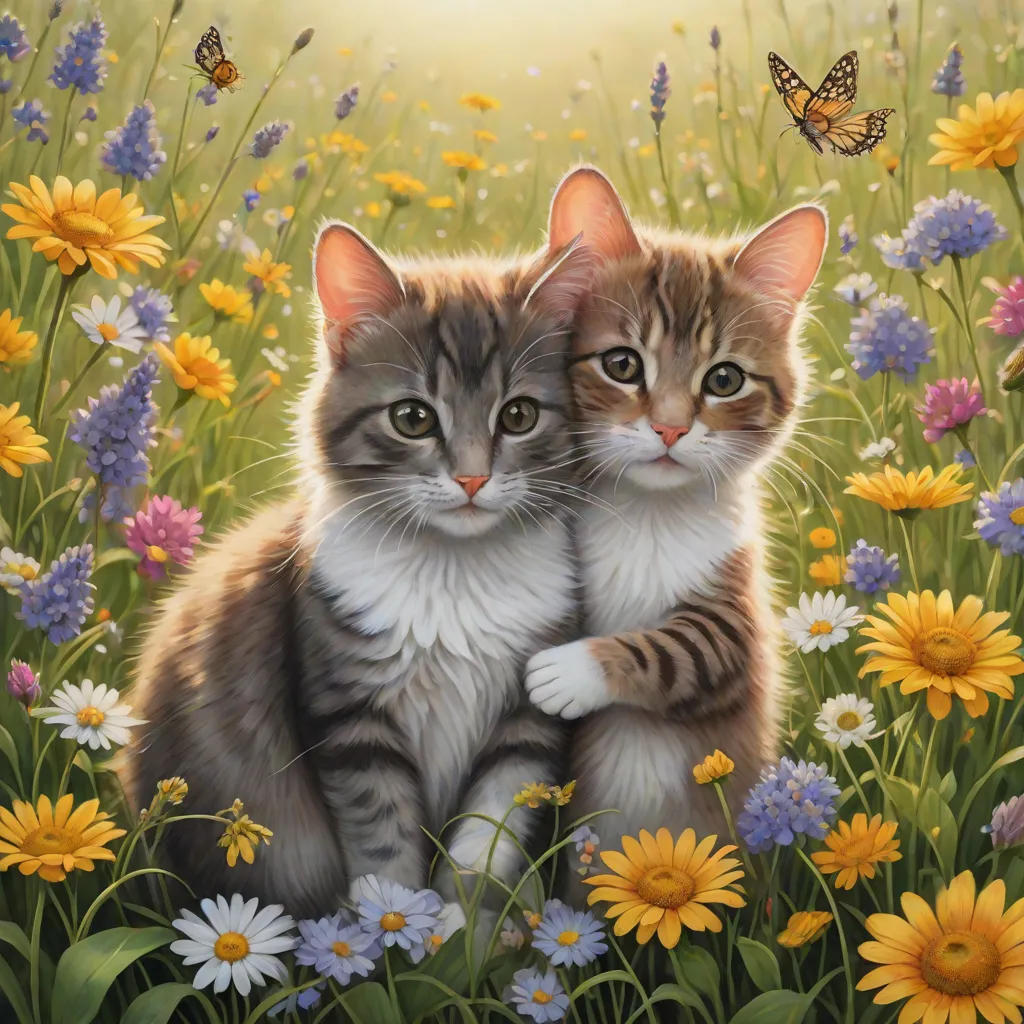 The Unlikely Duo: A Mouse and Cat Tale
