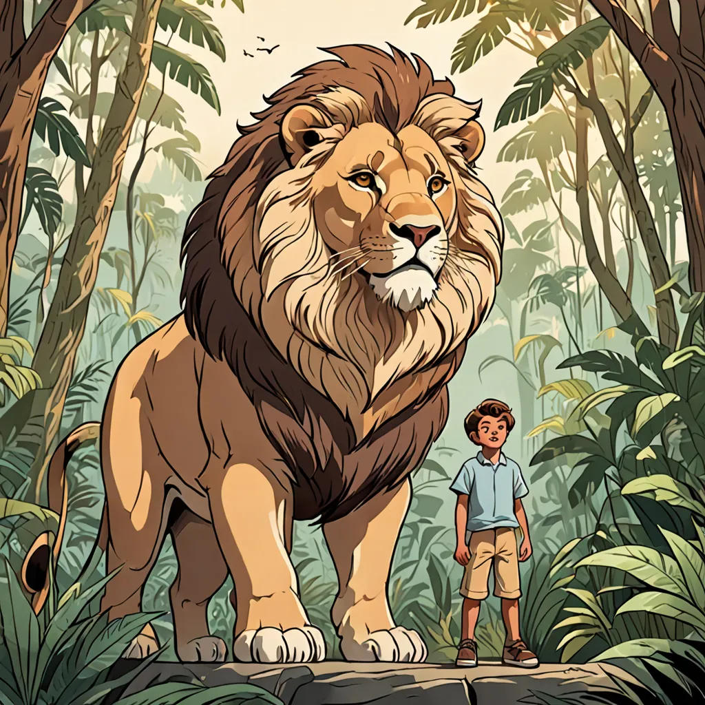 The Lion's Protector