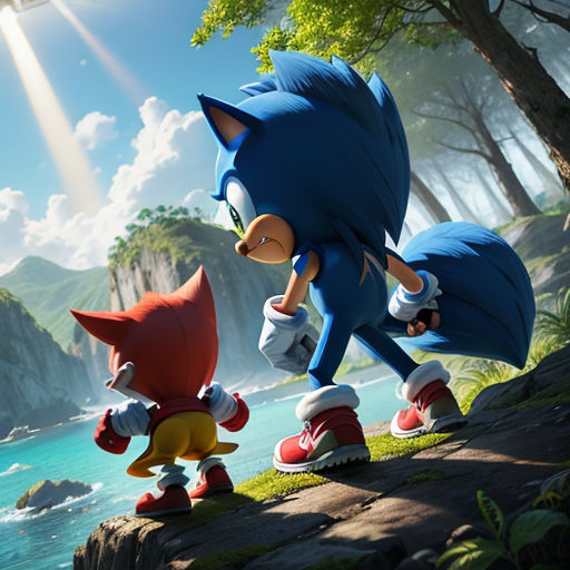 The Adventures of Sonic and Knuckles: A Meeting of Speed and Strength