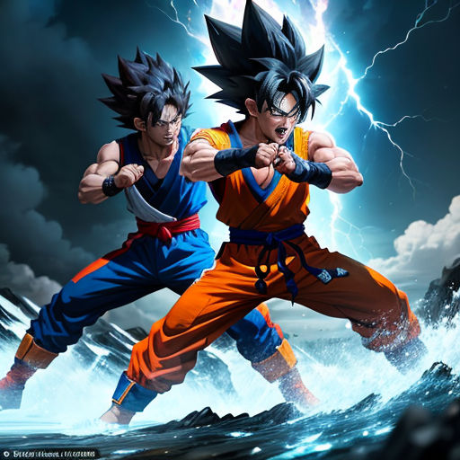 Goku e Vegeta foram superados