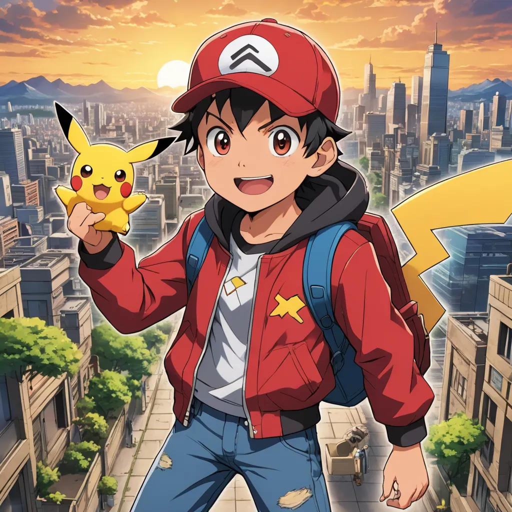 Red's Hilarious Pokemon Adventure in Kanto