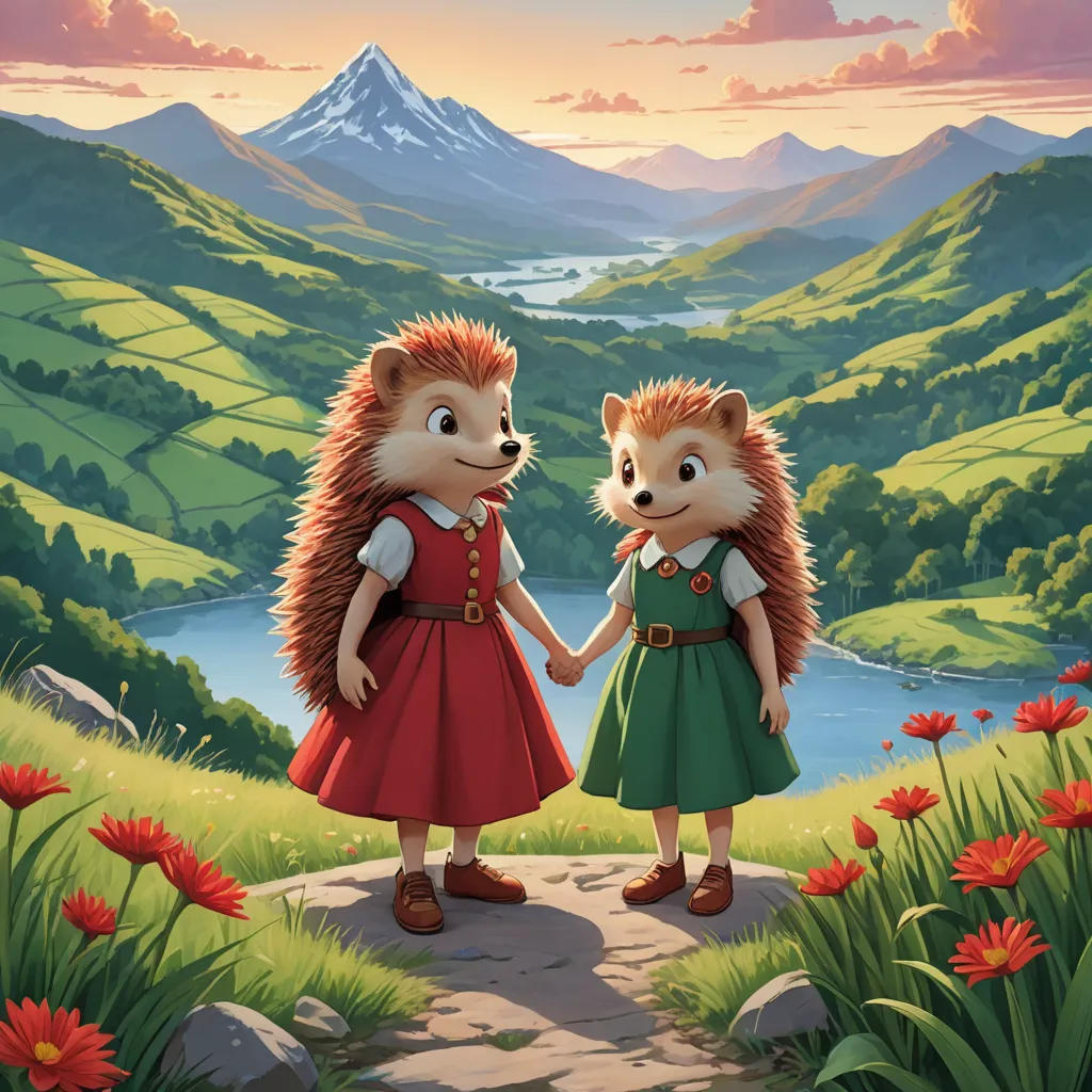 The Origin of Red The Hedgehog