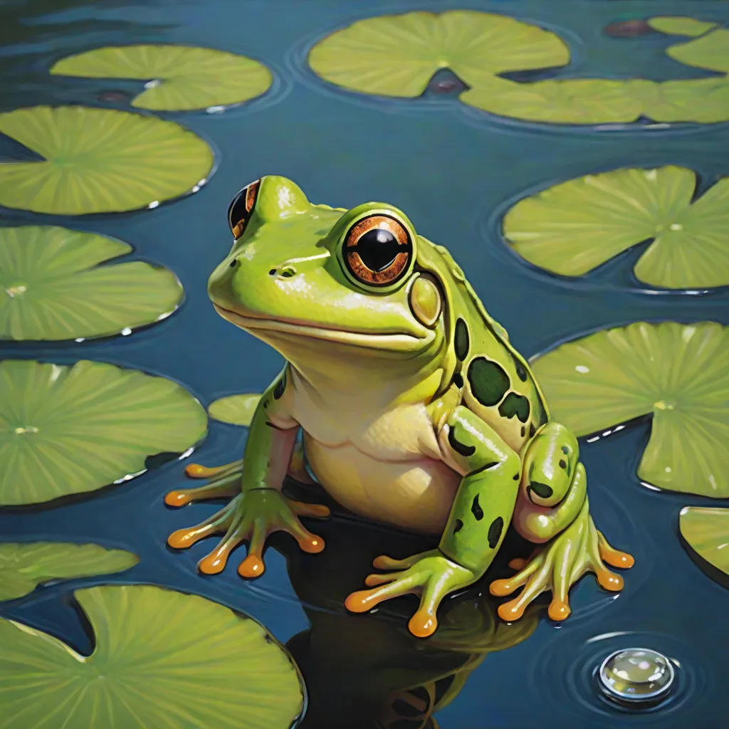 The Happy Little Frog