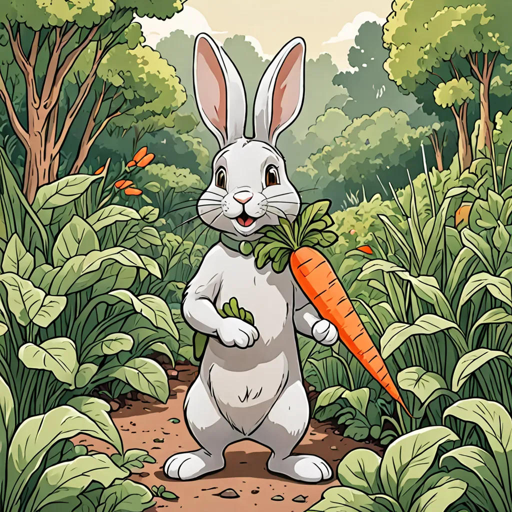 El Conejo and the Giant Carrot