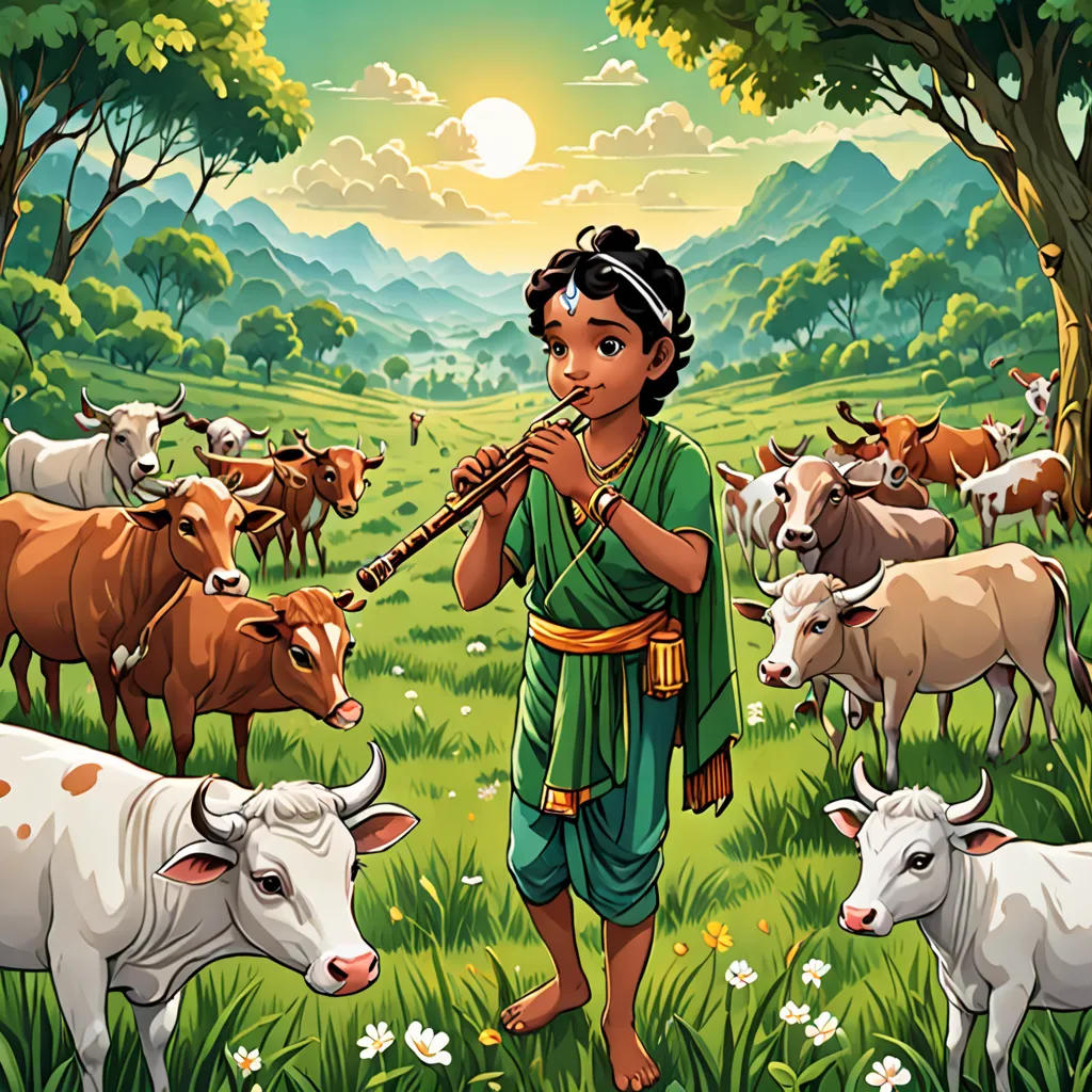 Krishna and the Flute