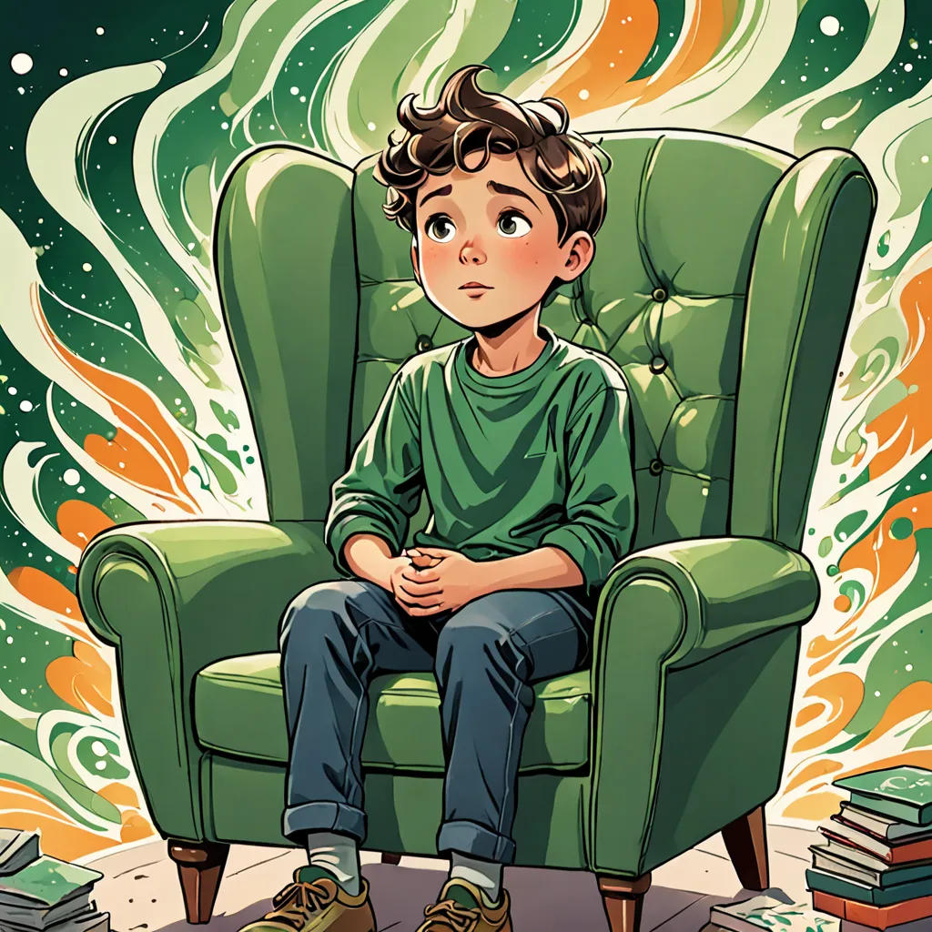 The Kid in the Green Chair