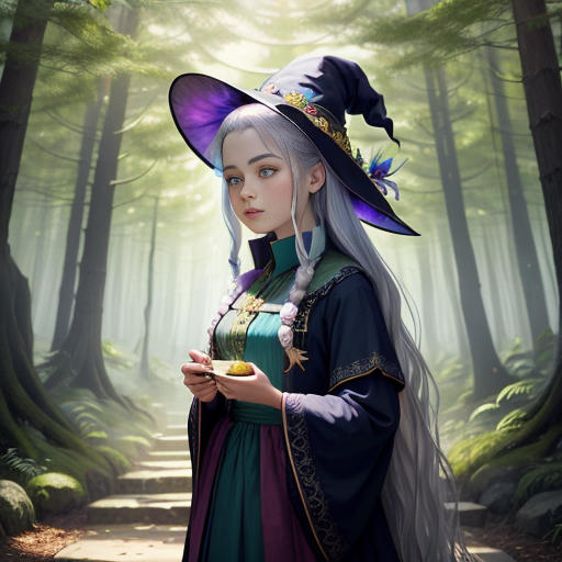 The Girl with the Cat Tail