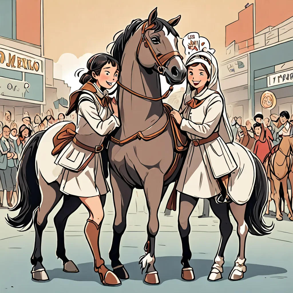 The Two-Person Horse