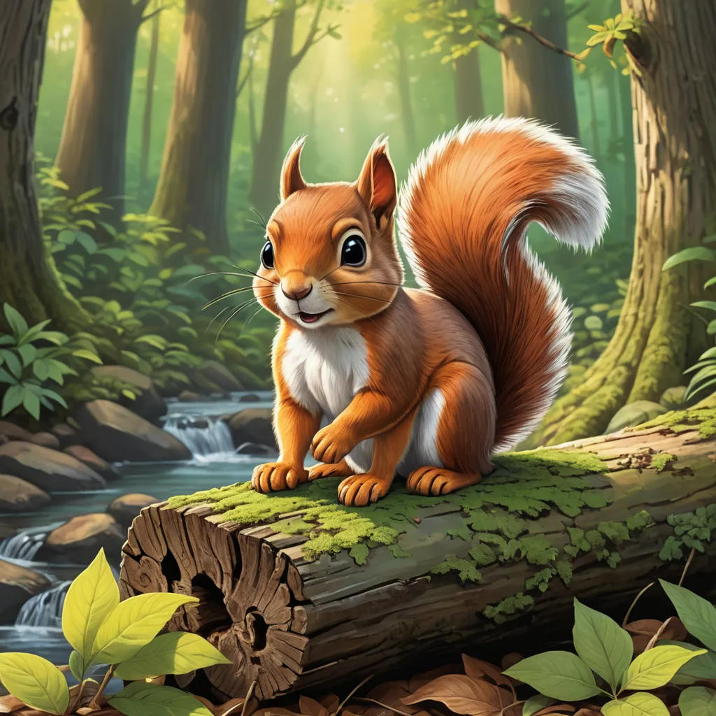 The Honest Little Squirrel