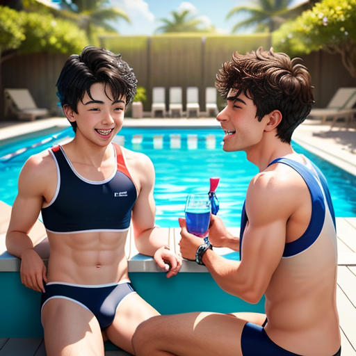 Poolside Love