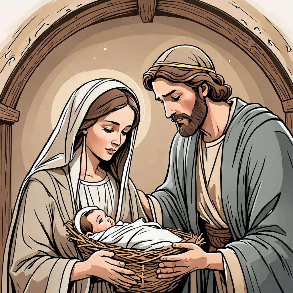 The Baby in the Manger