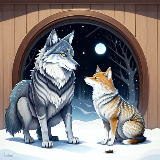 Wolf wallpaper by georgekev - 38 - Free on ZEDGE™ | Lupo anime, Dipinti di  animali, Disegno di animali