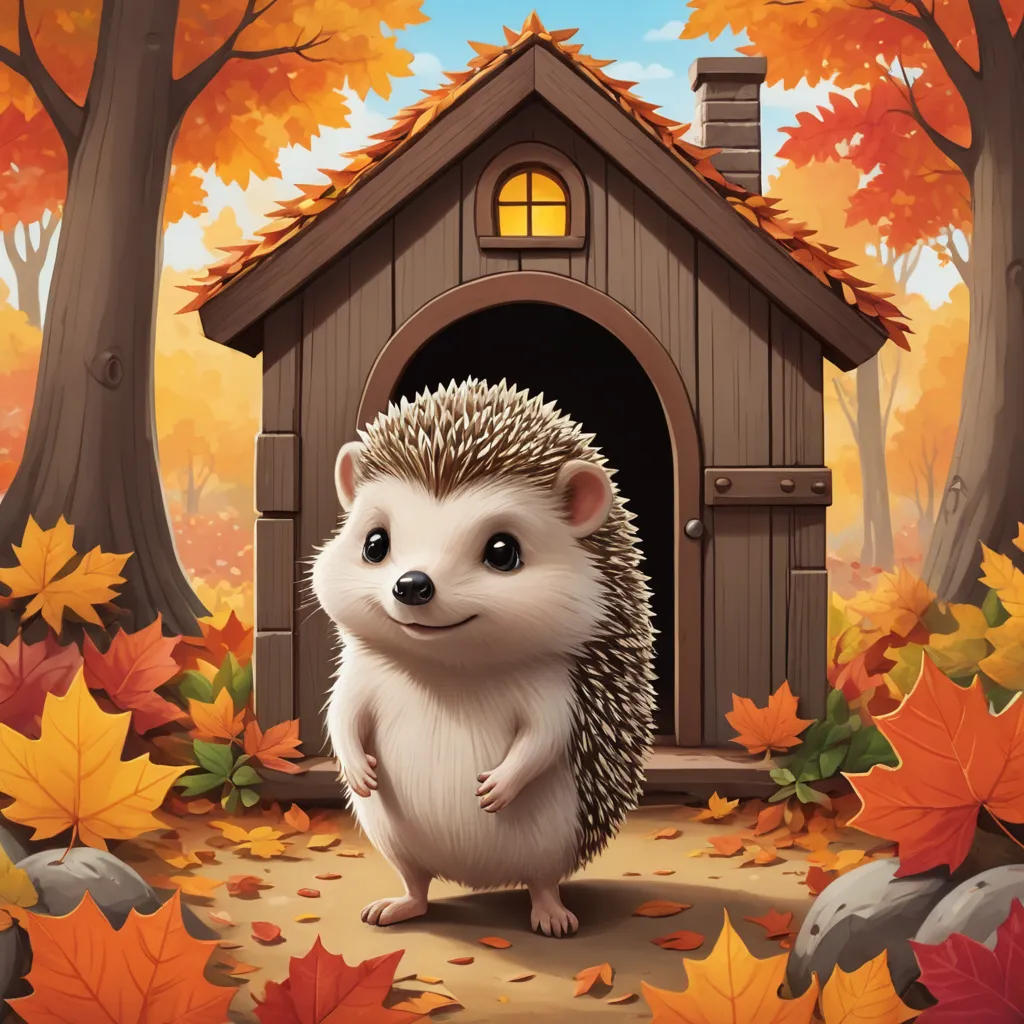 The Hedgehog and His Little House