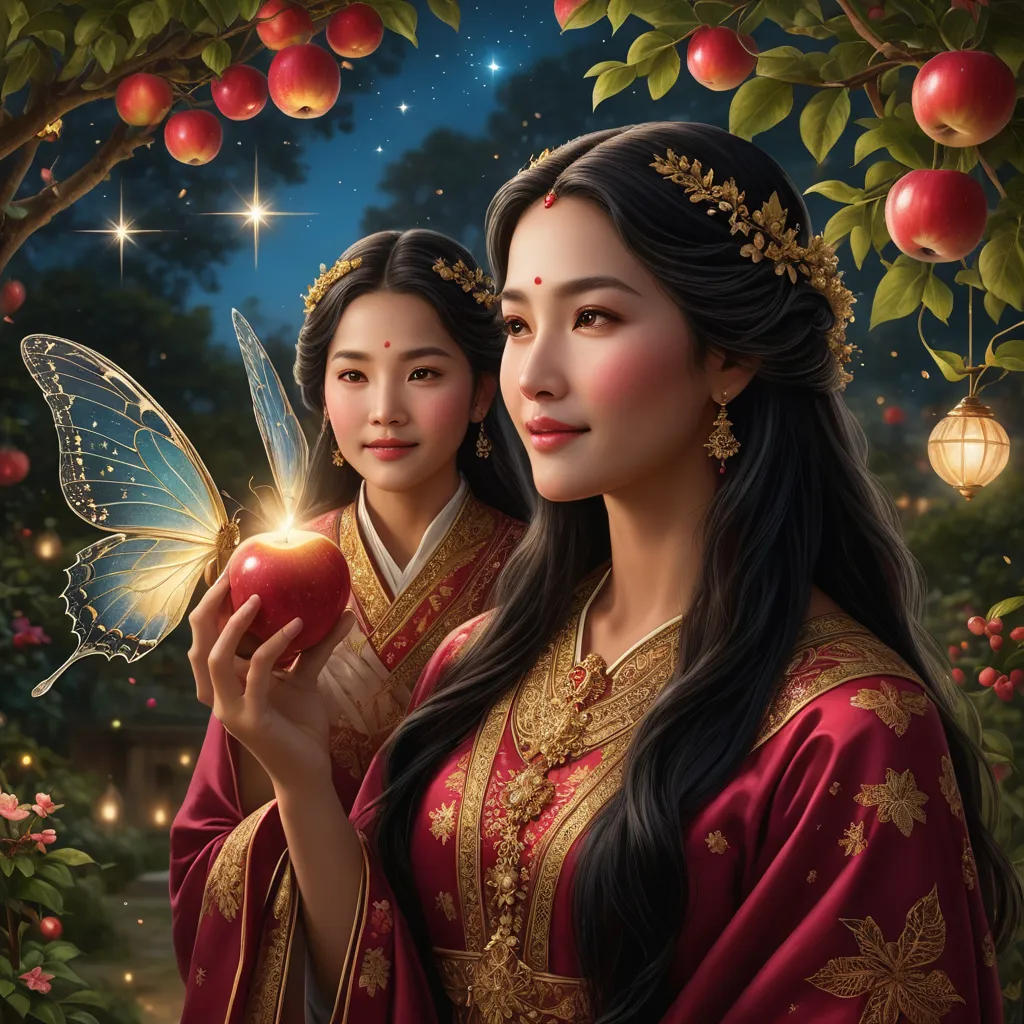 The Legend of the Star Apple Tree