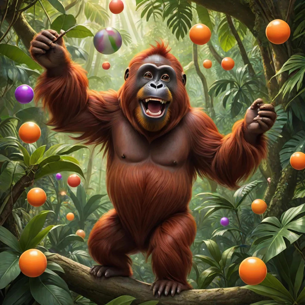Orville the Juggling Orangutan