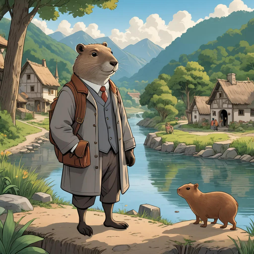 The Adventures of Capybara Max