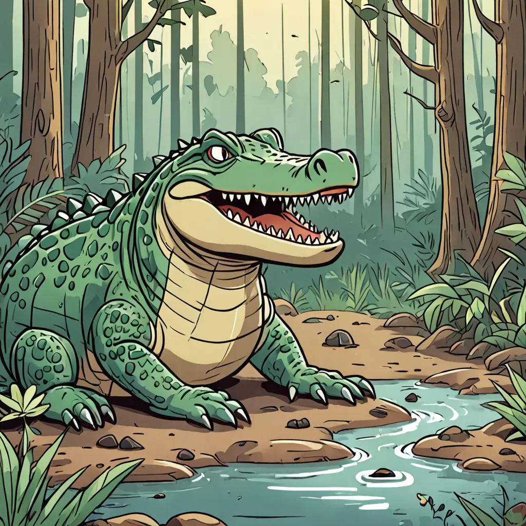 The Selfish Crocodile's Redemption