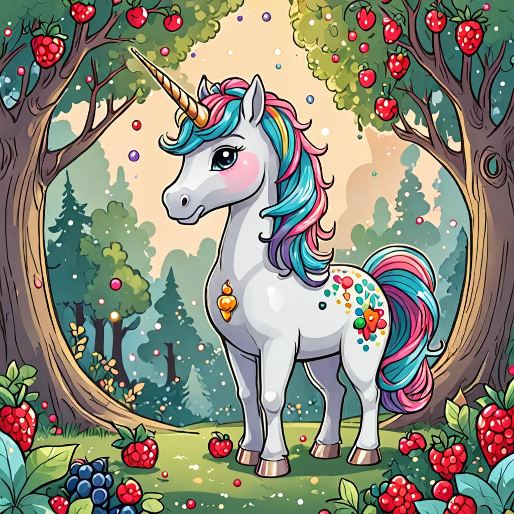 The Magical Journey of Sparkle the Unicorn