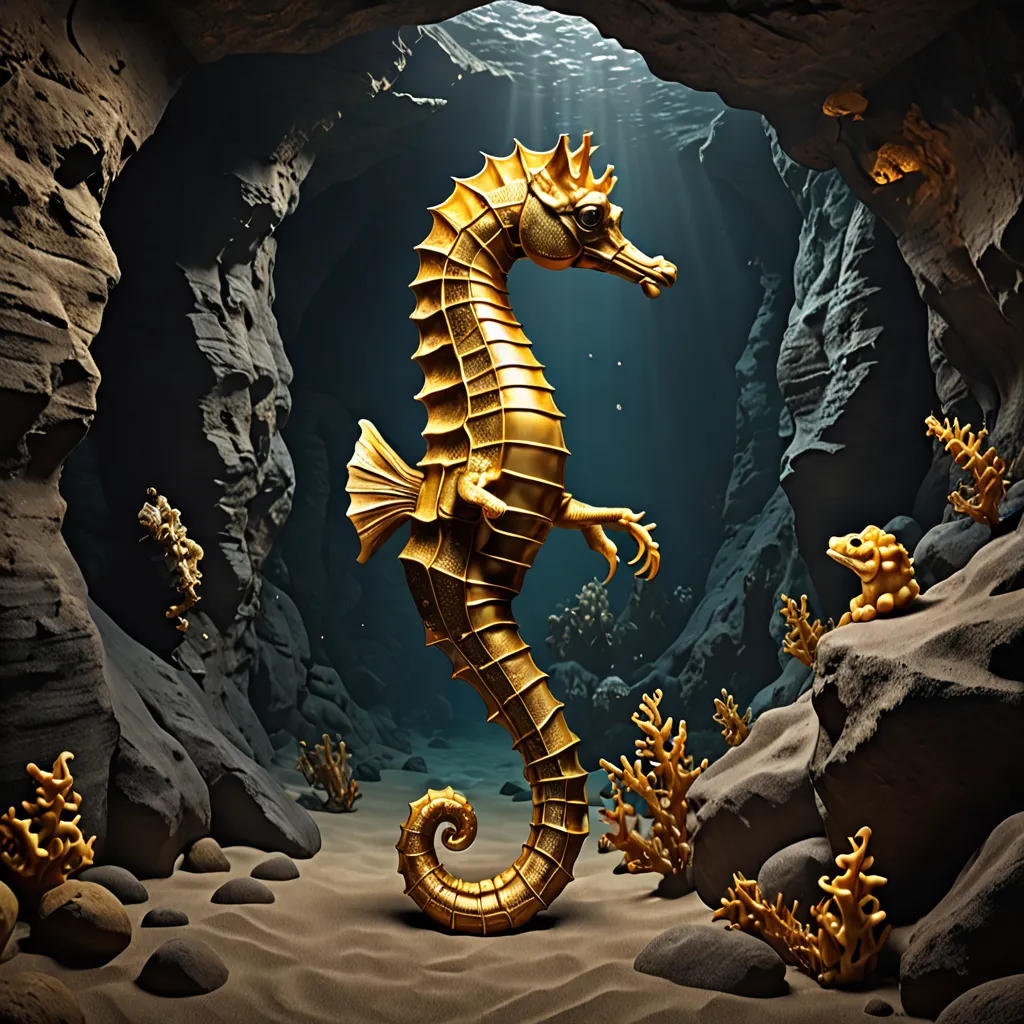 The Curious Seahorse