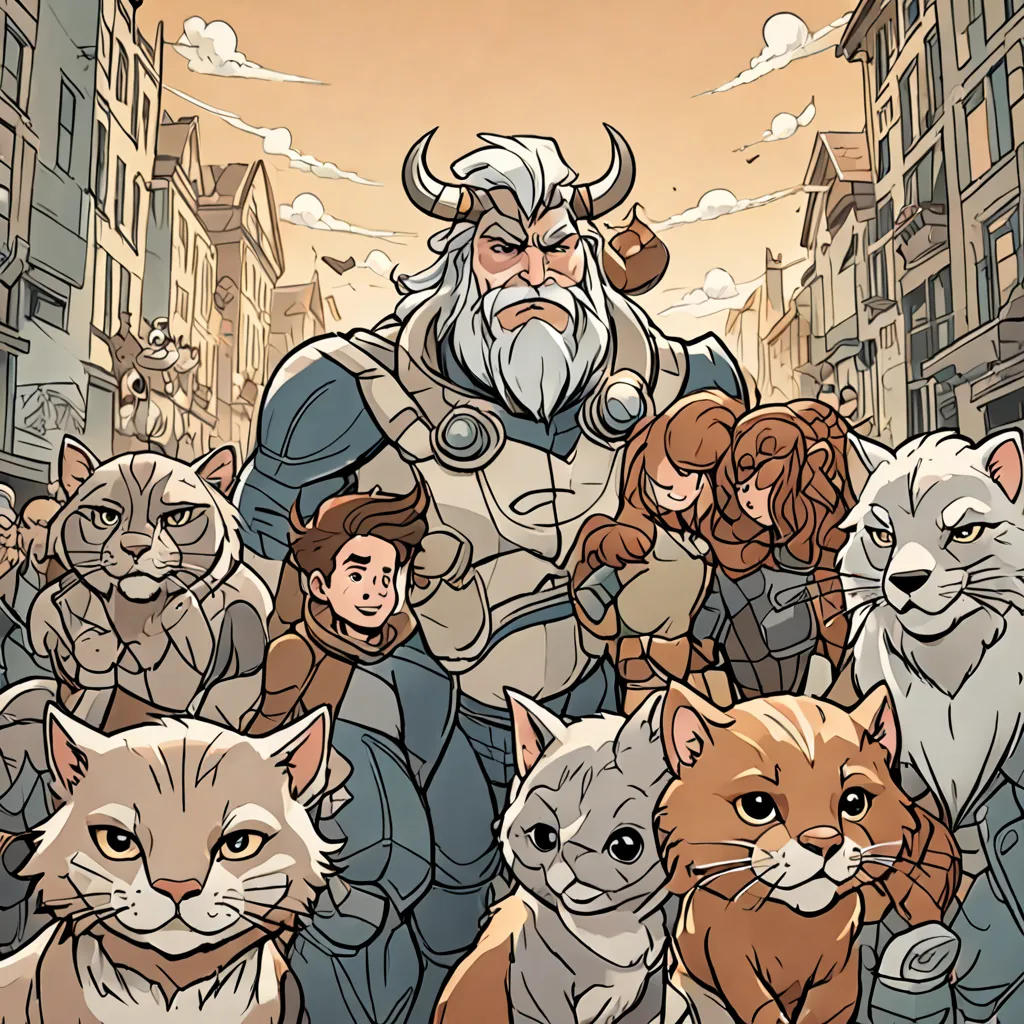 Whiskers and the Titans