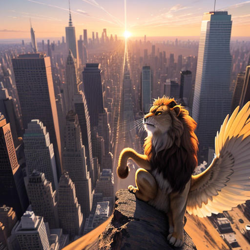 The Lion Who Traveled the World