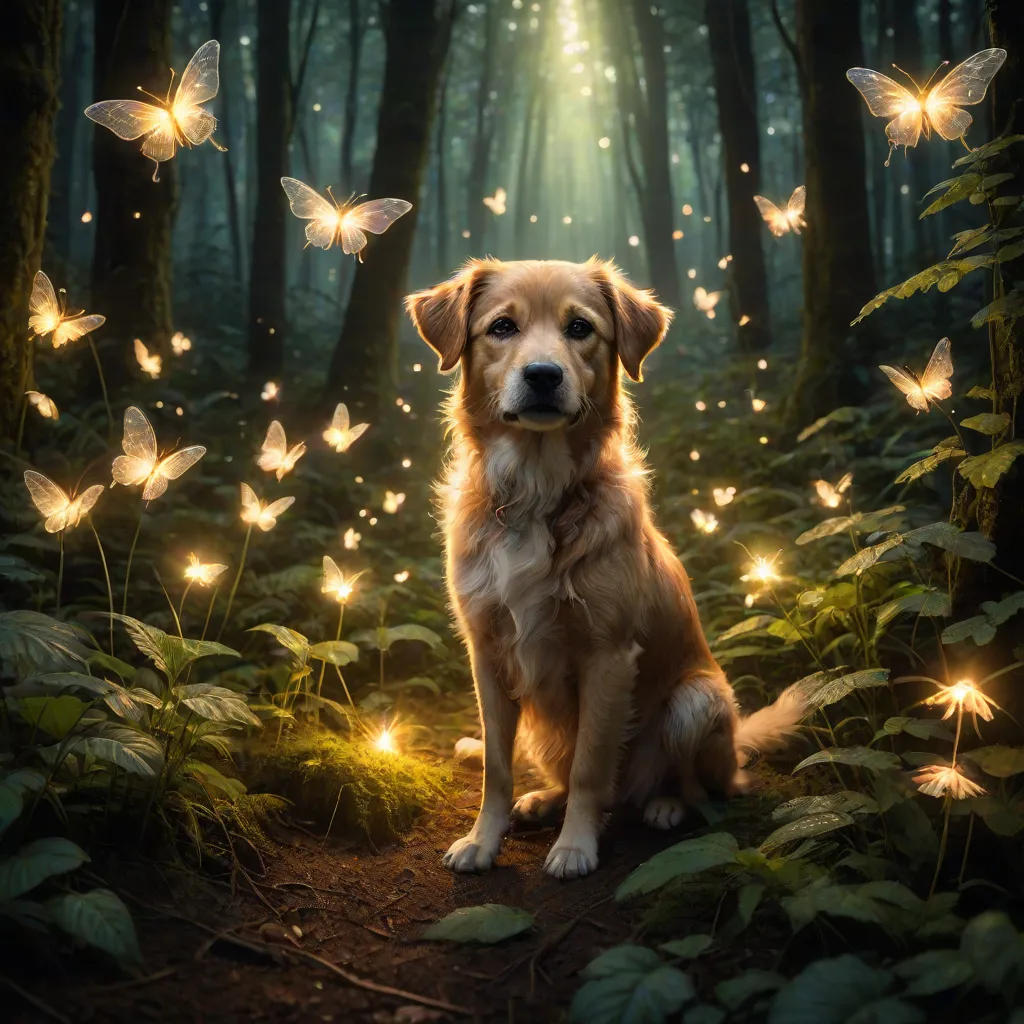 The Wounded Pup and the Fairy Blessings