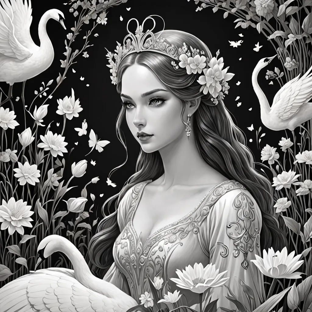 The Enchanted Swan