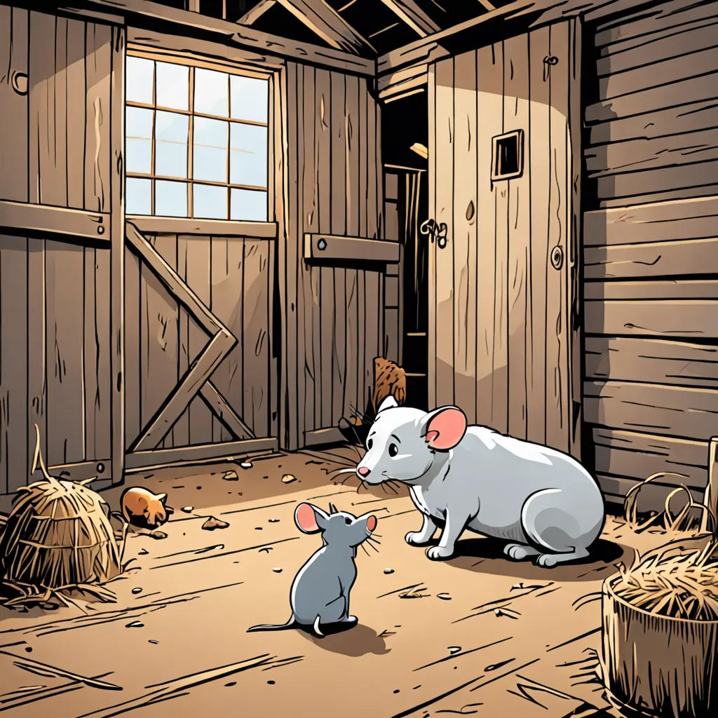 The Lonely Mouse and the Unlikely Heroes