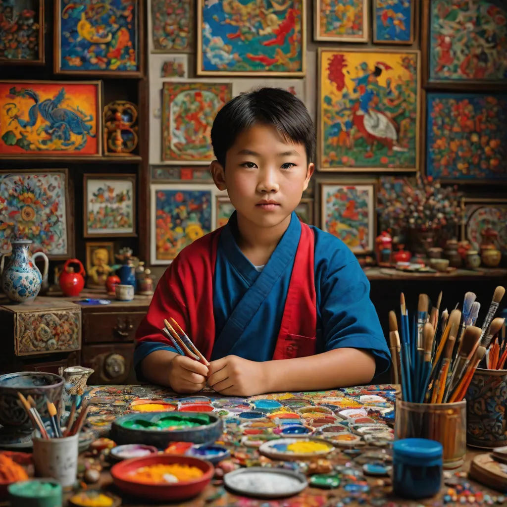 Ming And His Magic Paint Brush.........