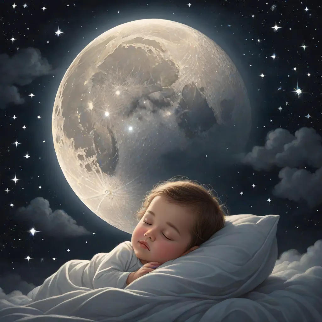 The Moon's Gentle Gaze