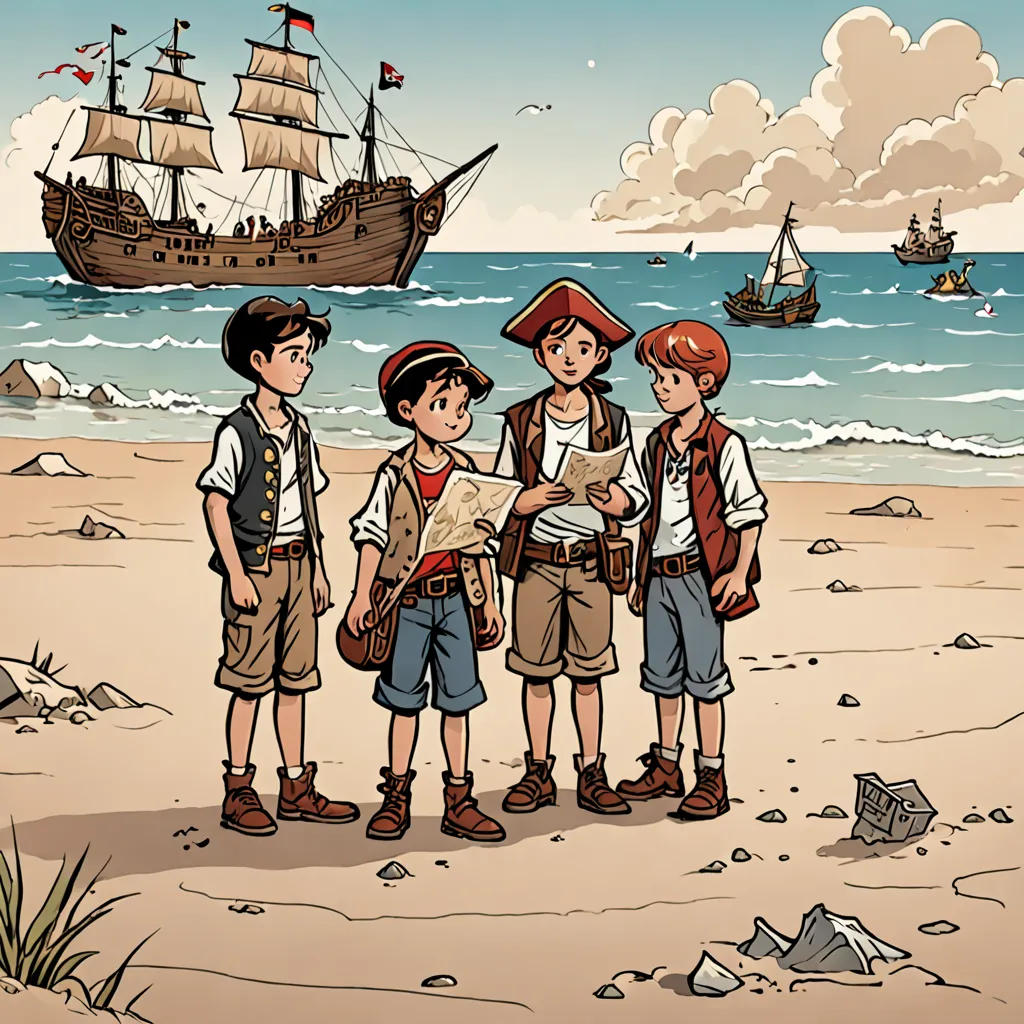 The Hidden Treasure Of Pirate Island...