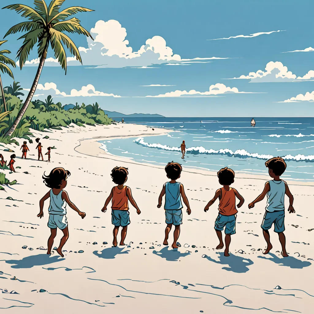 The Serene Seaside