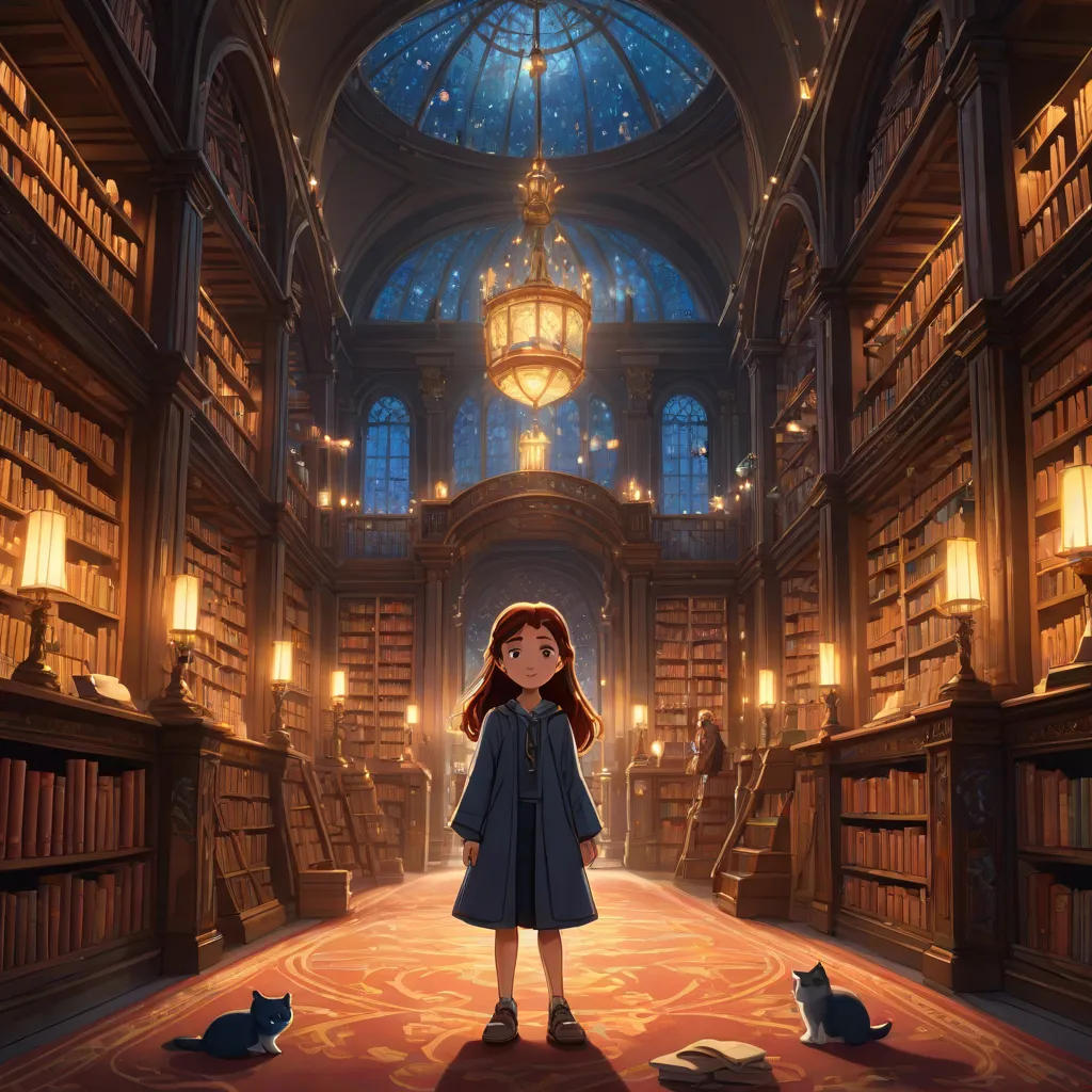 Lily and the Enchanted Library