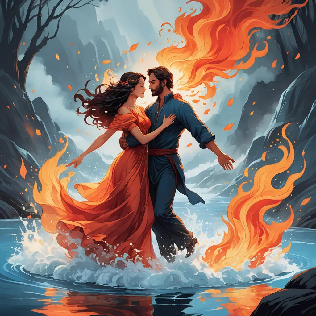 Embrace of Flames