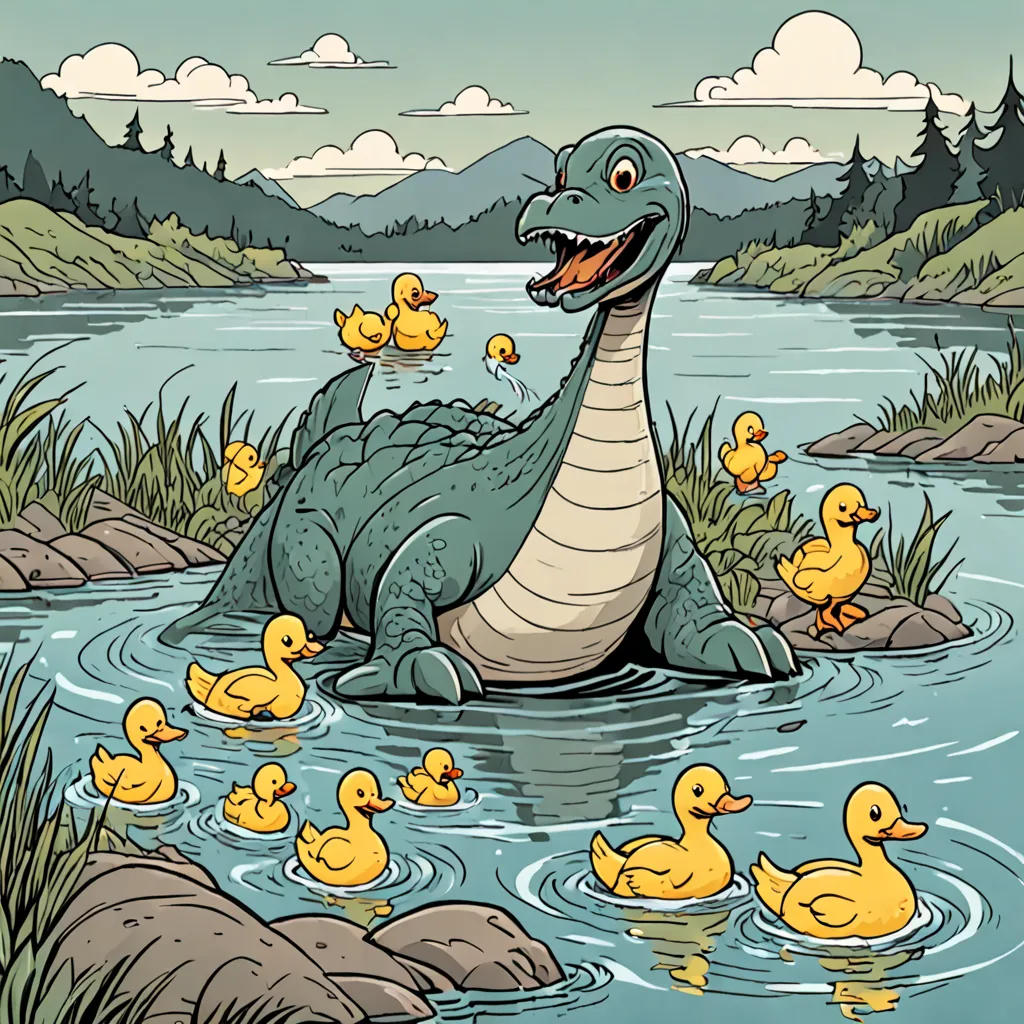The Lonely Lake Monster