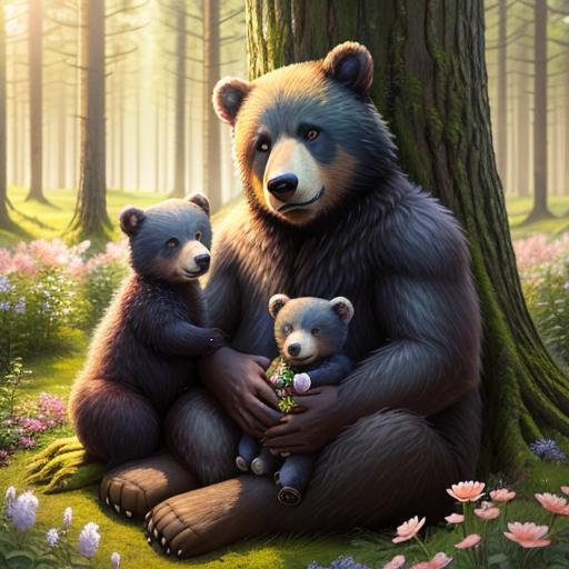 The Bear Family's Potty Adventure