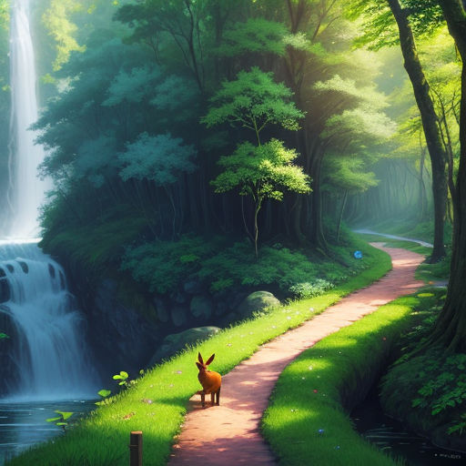 Resultado de imagem para floresta encantada  Spring scenery, Anime  scenery, Scenery wallpaper