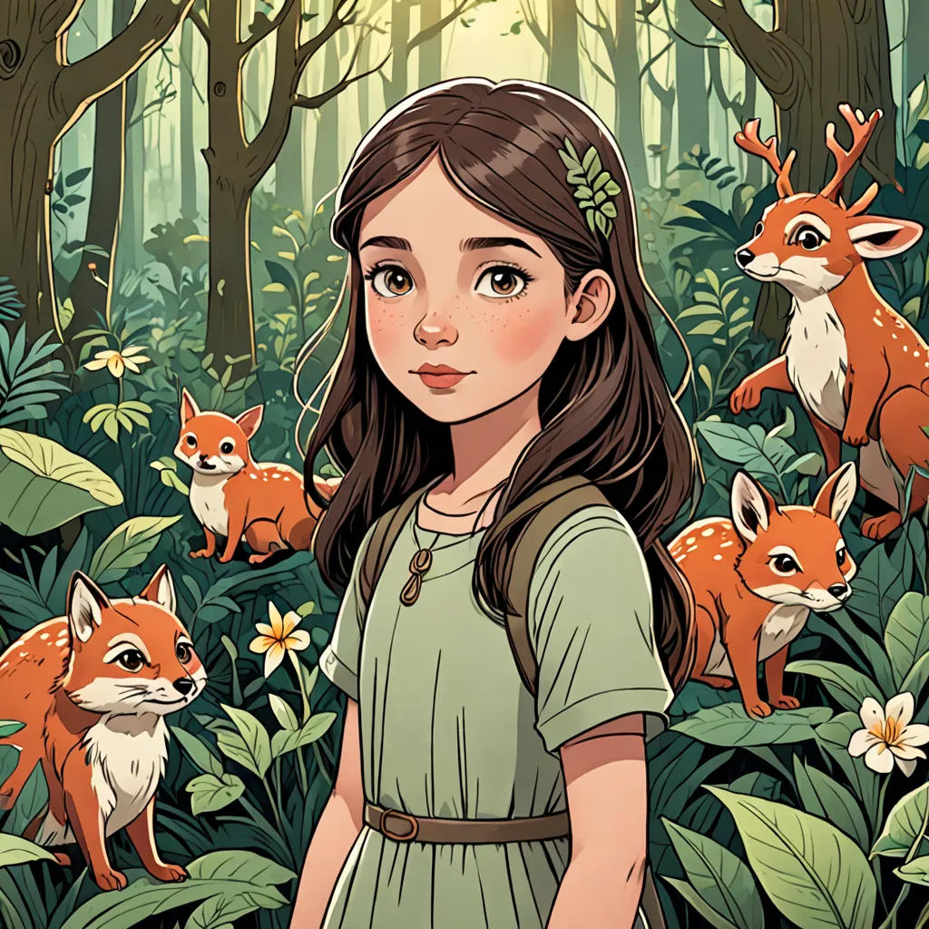 The Adventure of Lily: A Forest Tale