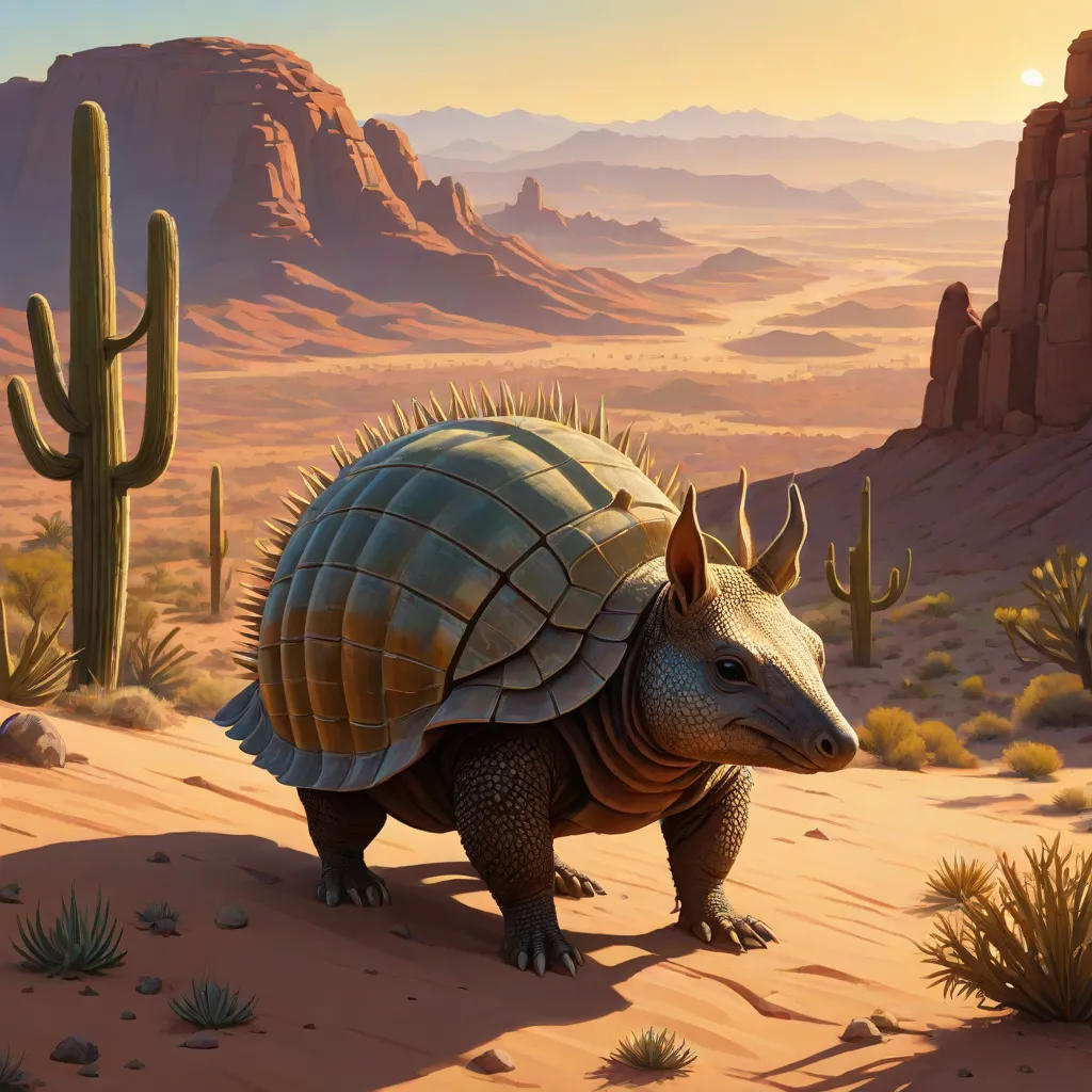 Juan the Armadillo's Desert Adventure