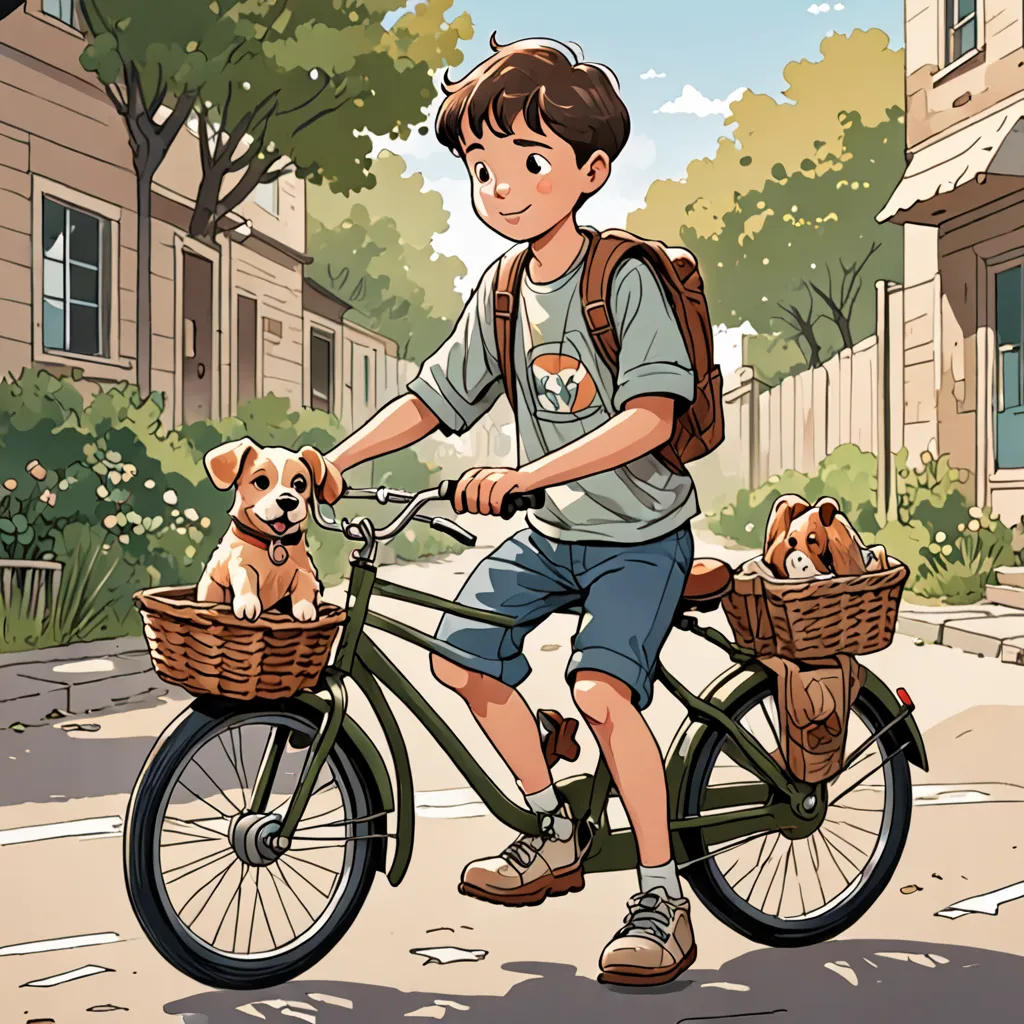 The Boy and the Injured Pup