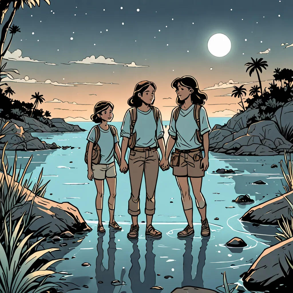 The Bioluminescent Island