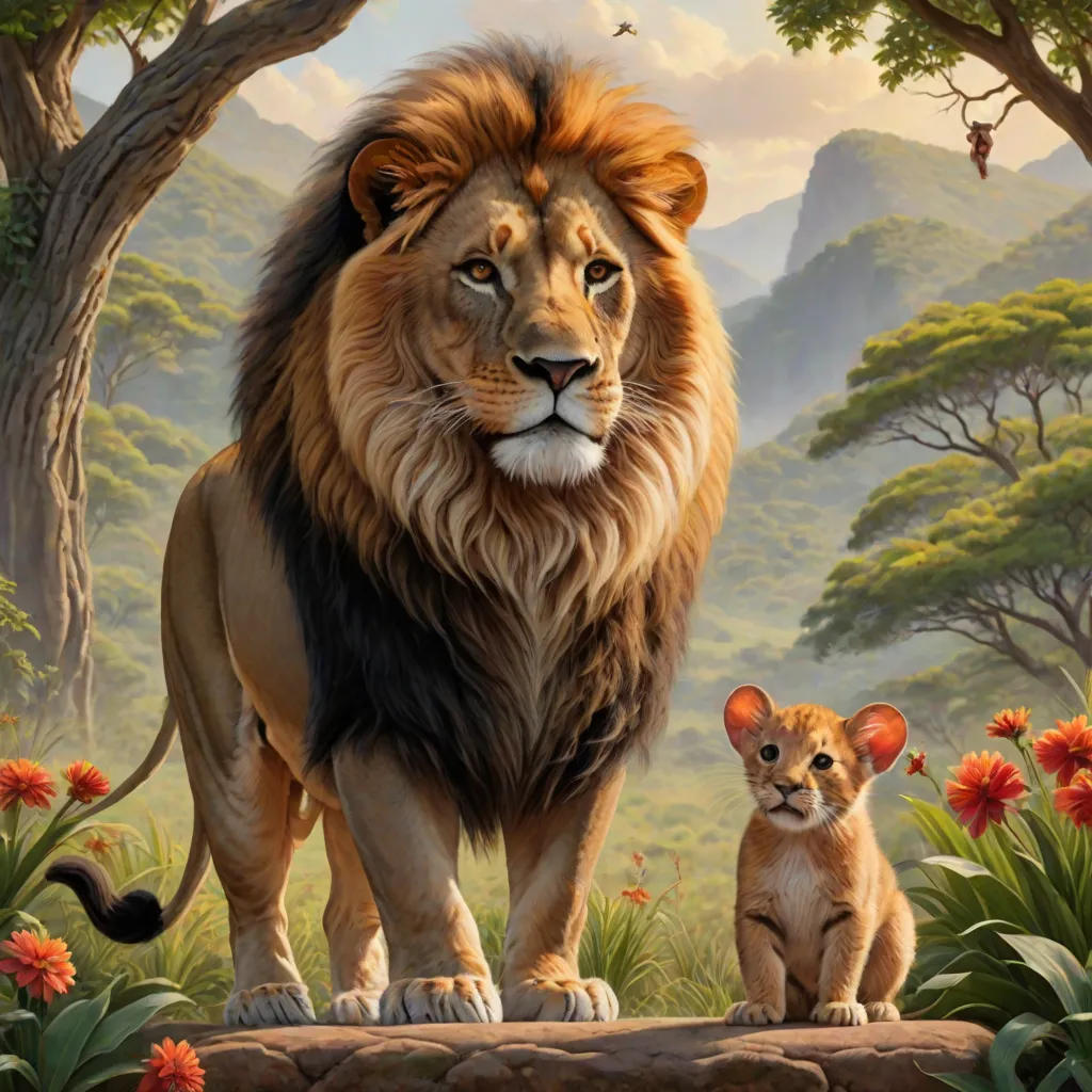 The Lion and the Mouse