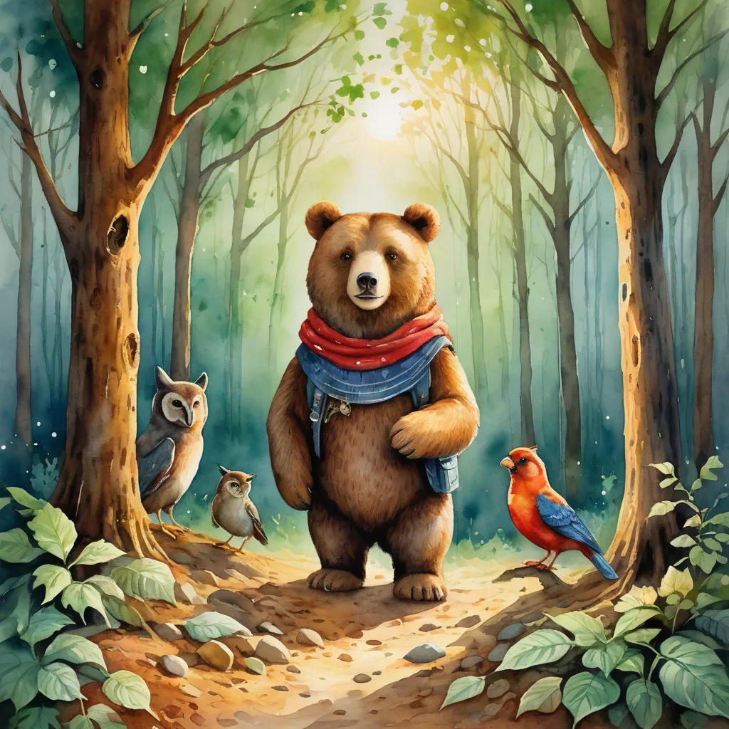 The Bear's Enchanted Forest