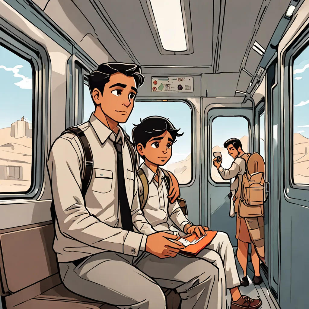 Saksham's First Train Adventure