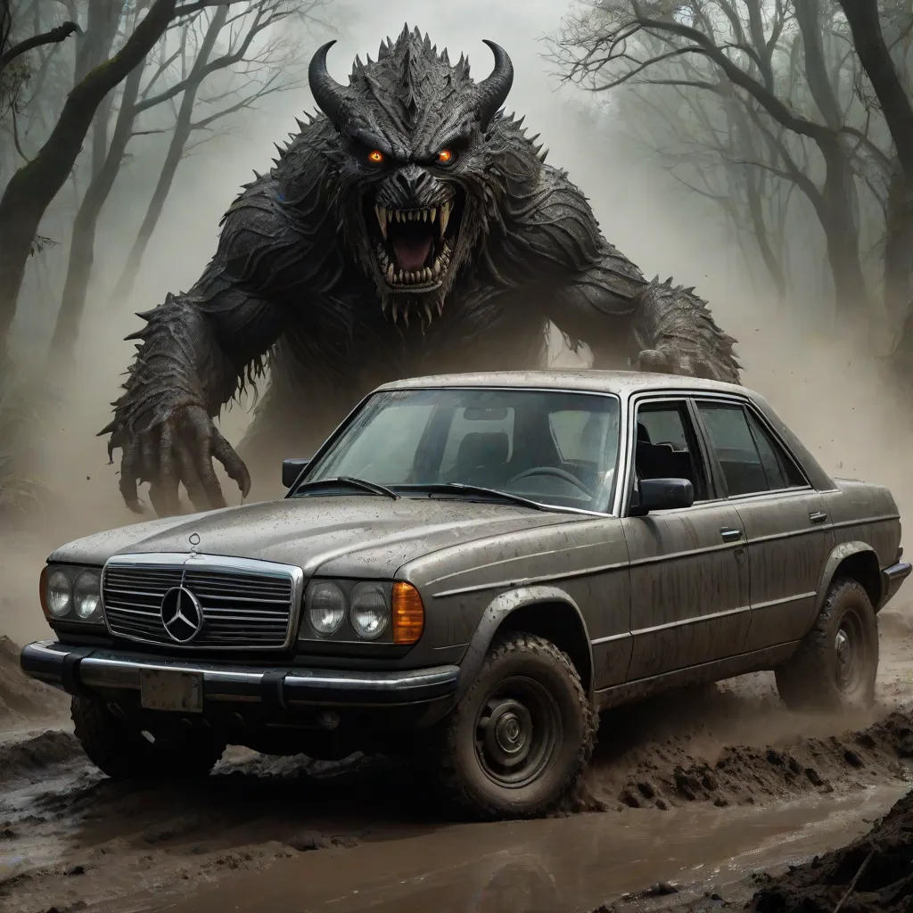 The Mud Monster of the Swamps