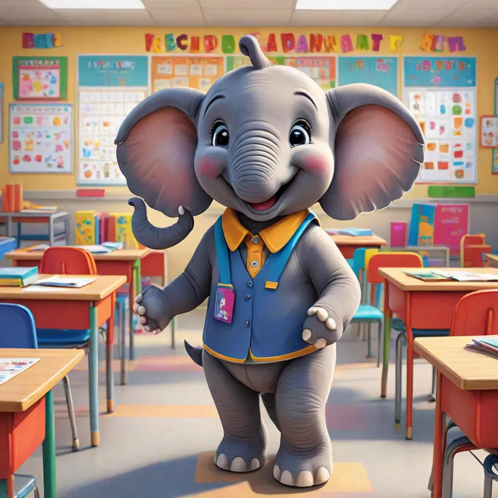 Ellie's First Day of School